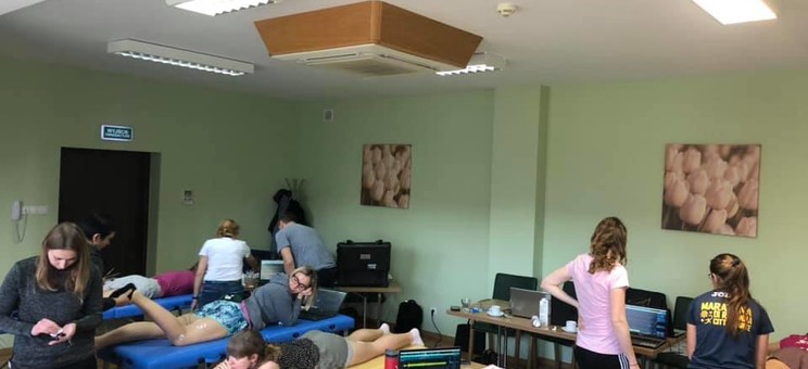 Zajęcia praktyczne podczas szkolenia
