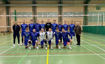 Akademickie Mistrzostwa Województwa Podkarpackiego w Siatkówce Mężczyzn - II miejsce KU AZS Politechniki Rzeszowskiej