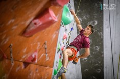 AMP wspinaczka sportowa 2021 Bartłomiej Guzik (PRz) fot. Walusza Fotografia