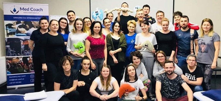 Uczestnicy szkolenia „Terapia wisceralna w praktyce fizjoterapeuty” 2020