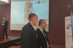 Dr Łukasz Oleksy podczas wystąpienia