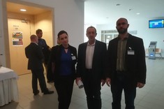 Od lewej: Ewa Polak, António Vences Brito i Jakub Sikora