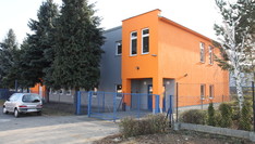Sala sportów walki widok z zewnątrz