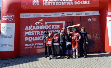 Bardzo dobry start naszej reprezentacji podczas Akademickich Mistrzostw Polski narciarstwie alpejskim - Zakopane 2026!
